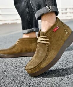⚡SALE UP TO 50%⚡Men’s Genuine Leather Casual Slip On Shoes