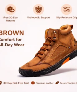 Leather Boots - Men’s Comfort Leather Boots